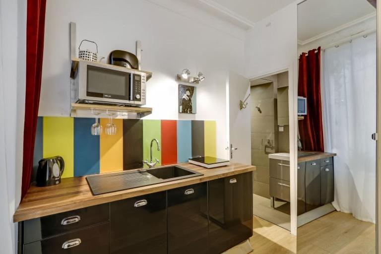 A Sweet Studio In Montparnasse - Boulevard Du Montparnasse Paříž Exteriér fotografie